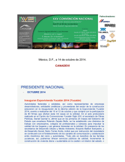 PRESIDENTE NACIONAL - Canadevi