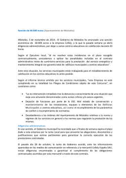 XXIV Premios Ciudad de M&oacute;stoles - cope madrid sur