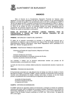 bases - Ayuntamiento de Burjassot