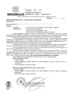 UGEL NO 15 - ugel 15 huarochiri