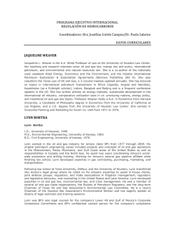 CVs de los profesores - ITAM