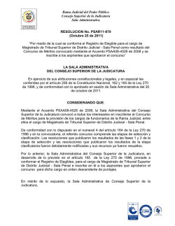 PSAR11-870 - Rama Judicial