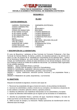 facultad de ingenier&iacute;as y arquitectura escuela academico