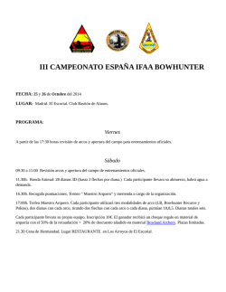 Circular - Arqueros de bosque