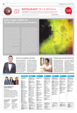 Keko Yunge celebr&oacute; sus 30 a&ntilde;os de carrera con - Papel Digital