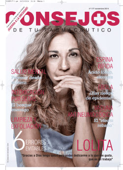 Descarga en PDF - Consejos de tu farmaceutico