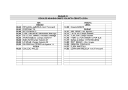 BILBAO 01 REKALDE-ABANDO-CAMPO VOLANTIN-DEUSTO