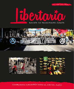 Revista Libertaria #2 - Corriente Revoluci&oacute;n Anarquista