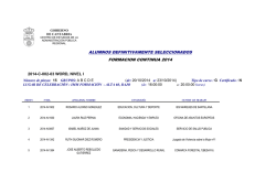 LISTADOS 20.10.2014 - Cearc