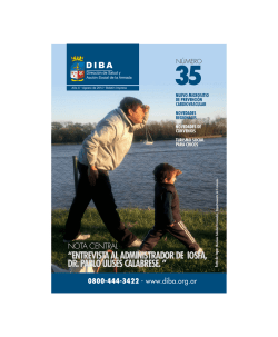 Bolet&iacute;n N&deg; 35 - Direcci&oacute;n de Salud y Acci&oacute;n Social de la Armada