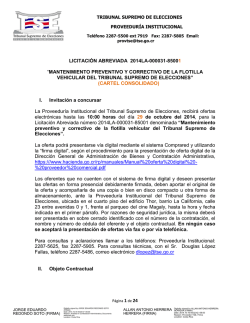 2014LA-000031-85002 cartel consolidado - Tribunal Supremo de