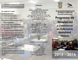 Programa de Nivelaci&oacute;n - UABC