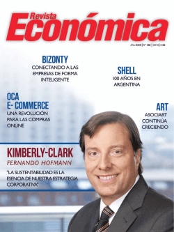 &Uacute;ltimo N&uacute;mero - Revista Econ&oacute;mica