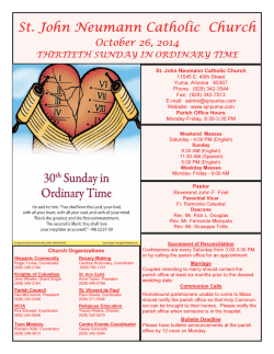 St. John Neumann Catholic Church - Seek And Find