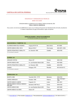 CARTILLA DE CAPITAL FEDERAL - OSPIB
