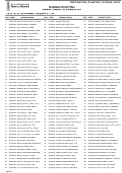 Facultad de Oceanograf&iacute;a, Pesquer&iacute;a y Ciencias Alimentarias