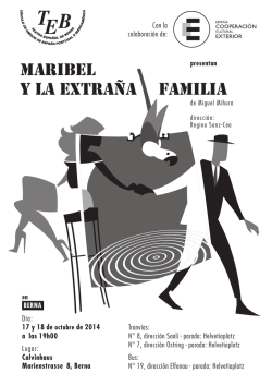 MARIBEL Y LA EXTRA&Ntilde;A FAMILIA