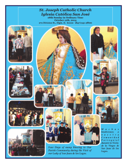 St. Joseph Catholic Church Iglesia Cat&oacute;lica San Jos&eacute; - Seek And Find