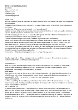 Elaboraci&oacute;n de perfumes