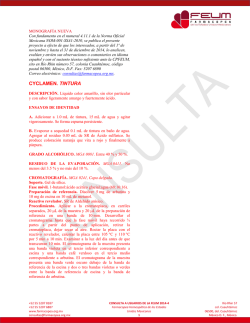 cyclamen. tintura - Farmacopea de los Estados Unidos Mexicanos