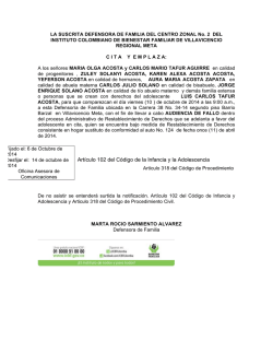 Art&iacute;culo 102 del C&oacute;digo de la Infancia y la Adolescencia - Icbf