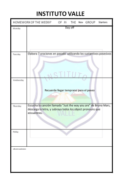 Elabora 5 oraciones en donde preguntes el tiempo y resp&oacute;ndelas