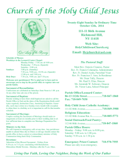 Church of the Holy Child Jesus - Holy Child Jesus Church