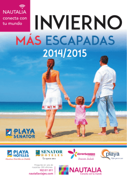 M&Aacute;S ESCAPADAS - Nautalia