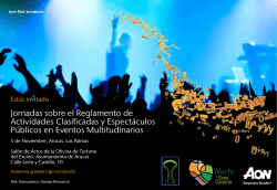 Programa de la jornada - Mancomunidad de Ayuntamientos del