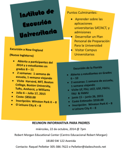 Instituto de Excursi&oacute;n Universitaria - Ammons Middle School