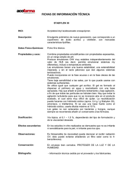 Stabylen 30 - Acofarma