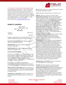 SORBITOL (ANHIDRO)