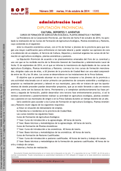 se pueden consultar las bases completas - El Crisol de Ciudad Real