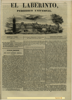 PERI&Oacute;DICO - Biblioteca Virtual Miguel de Cervantes