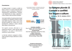 La Spagna plurale II Contatti e conflitti tra lingue e culture