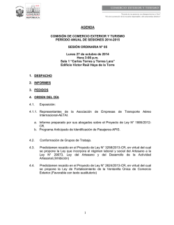 COMISION DE SALUD, POBLACI&Oacute;N, FAMILIA Y