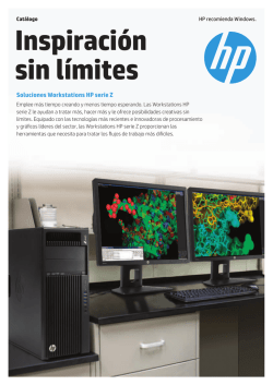 Inspiraci&oacute;n sin l&iacute;mites - Hewlett Packard