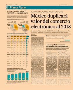 M&eacute;xico duplicar&aacute; valor del comercio electr&oacute;nico al 2018 - ComFin