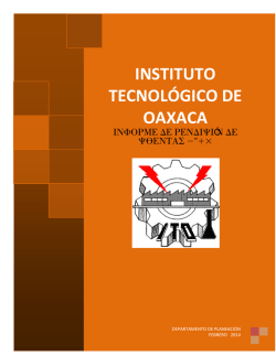 INSTITUTO TECNOL&Oacute;GICO DE OAXACA - DGEST