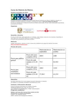 + Informaci&oacute;n - Biblioteca Saavedra Fajardo