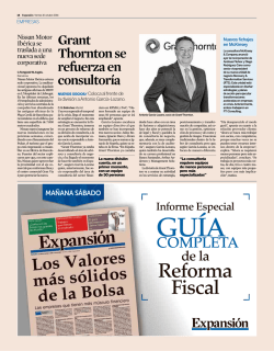 Grant Thornton se refuerza en consultor&iacute;a