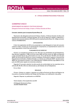 GOBIERNO VASCO - Diputaci&oacute;n Foral de &Aacute;lava