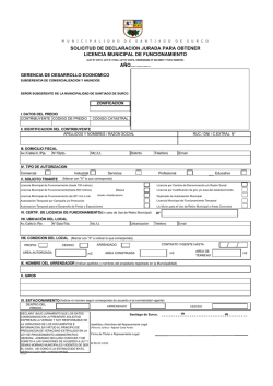 MODELOS DE FORMATOS - Municipalidad de Santiago de Surco