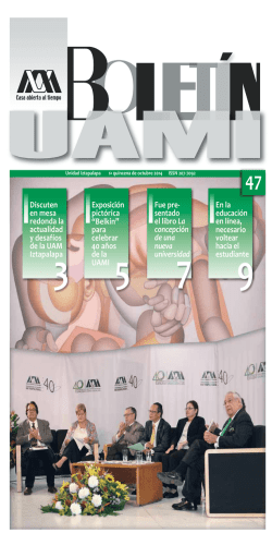 Discuten en mesa redonda la actualidad y - UAM Iztapalapa