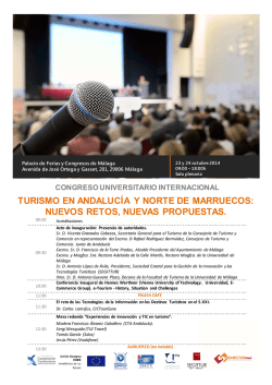 Programa_CongresoConecturMed - Segittur