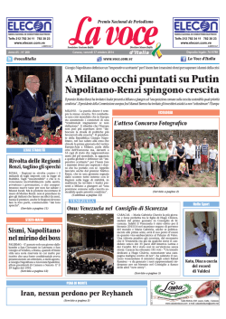 A Milano occhi puntati su Putin - La Voce dItalia