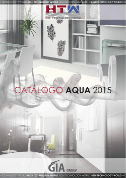 CAT&Aacute;LOGO AQUA 2015 - HTW