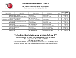 Compresores Wabco - turbo injection solutions de mexico