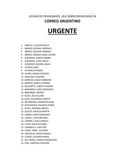 el listado de Reempadronamiento