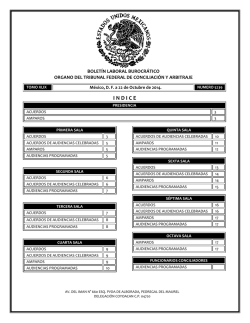 24 - Tribunal Federal de Conciliaci&oacute;n y Arbitraje